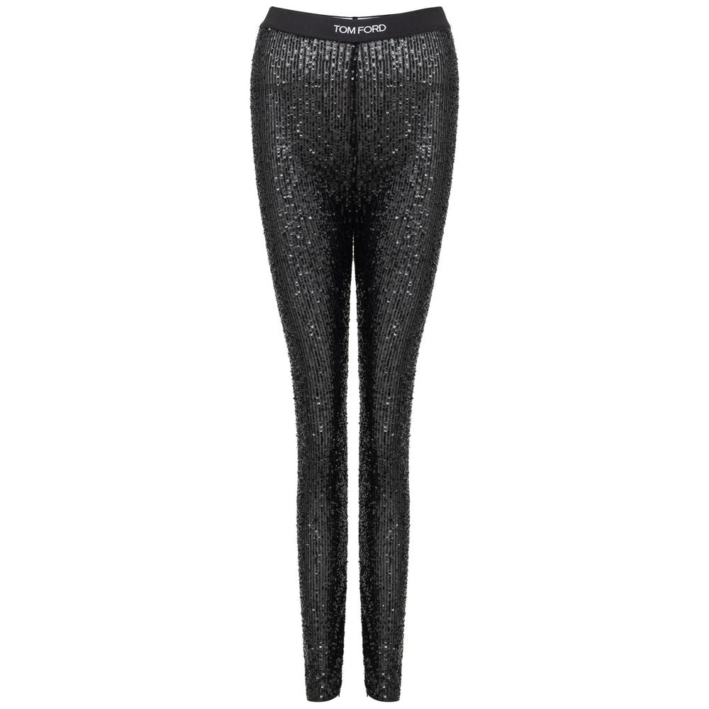 Tom Ford Schwarze Polyester Jogginghose Workout Hose