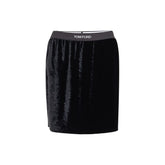 Tom Ford Schwarzer Viskose-Mini