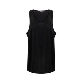 Tom Ford Schwarzes Viskose-Tank-Top