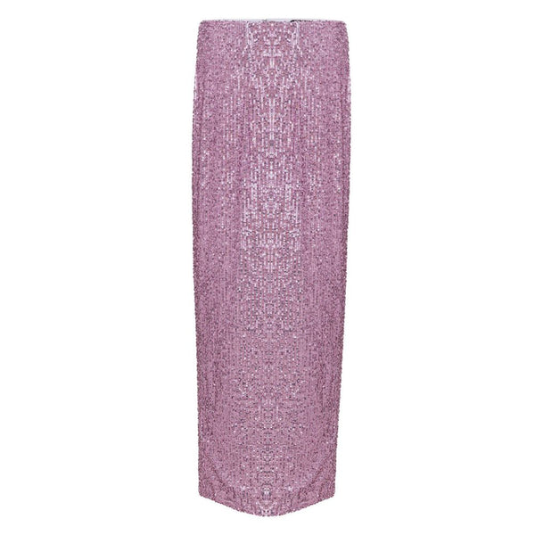 Tom Ford Langer Rock aus rosa Polyester