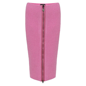 Tom Ford Midi aus rosa Wolle