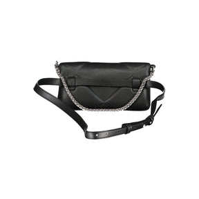 Calvin Klein Schwarze Baumwollhandtasche