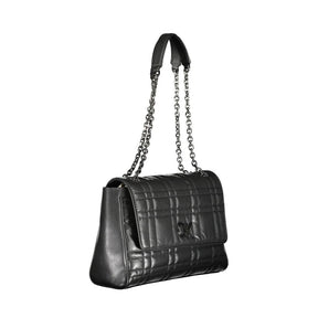 Calvin Klein Schwarze Polyester-Handtasche