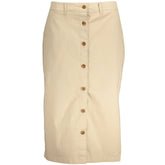 Gant Beige Baumwolle Frauen Rock