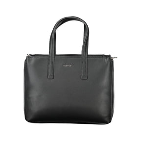 Calvin Klein Schwarze Polyester-Handtasche