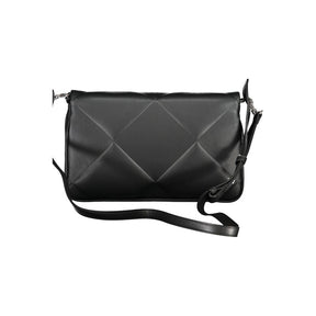 Calvin Klein Schwarze Baumwollhandtasche