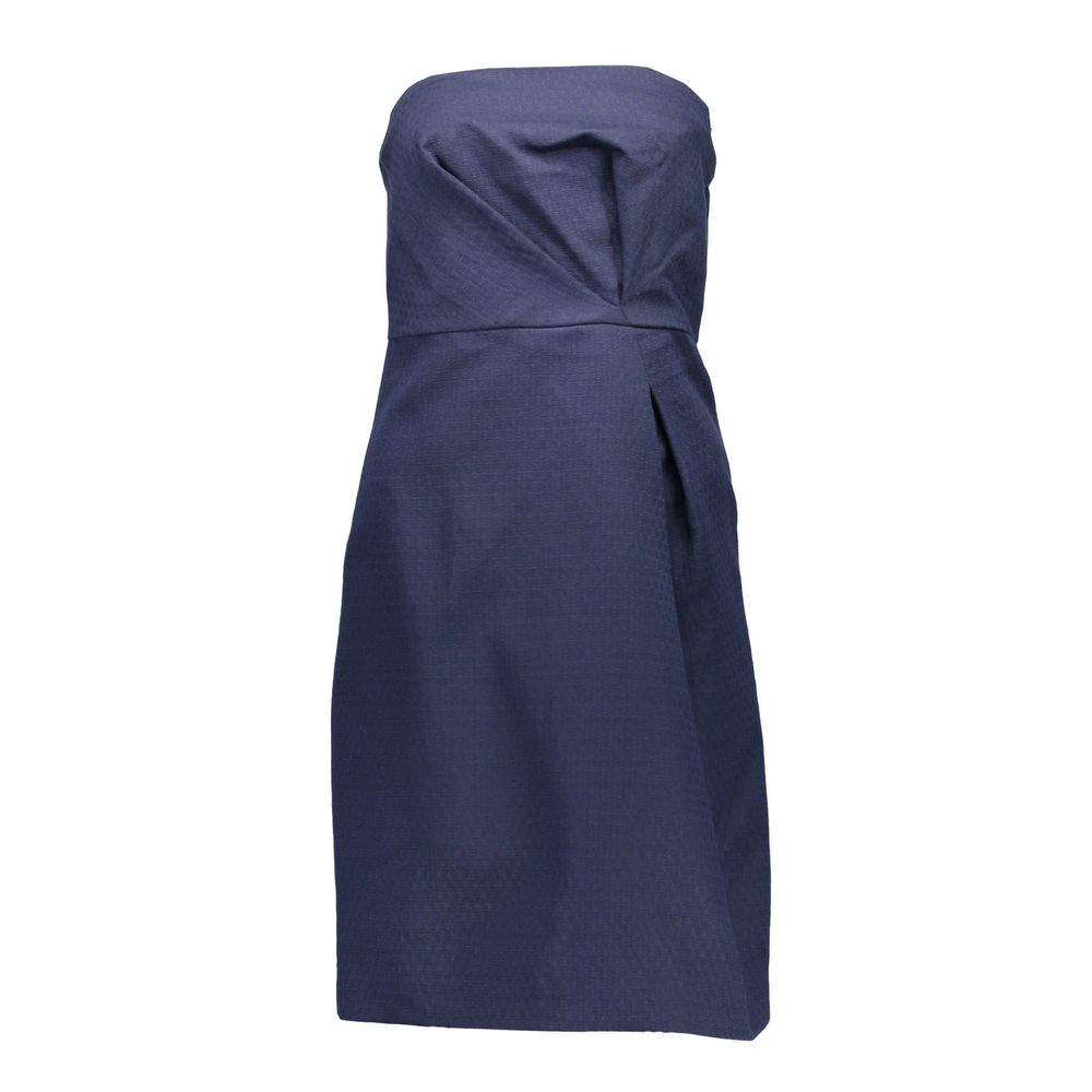 Gant Blaues Baumwollkleid für Frauen