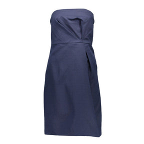 Gant Blaues Baumwollkleid für Frauen