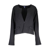 Gant Schwarze Strickjacke aus Wolle für Frauen