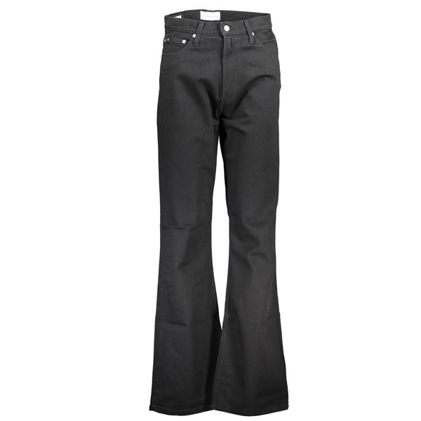Calvin Klein Schwarz Baumwolle Frauen Jeans