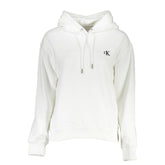 Calvin Klein Weißer Baumwollpullover
