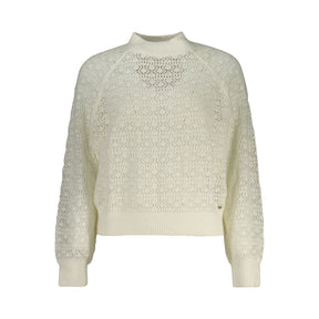 Guess Jeans Weißer Alpaka-Pullover für Frauen