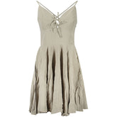 Guess Jeans Grünes Modal Damen Kleid