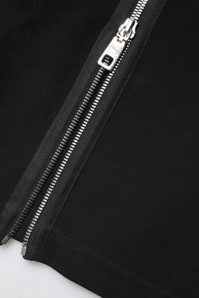 Dolce & Gabbana Schwarzes Viskose Etuikleid mit Reißverschluss und einer Schulter