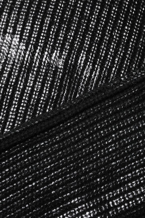 Dolce & Gabbana Schwarzes langärmeliges Rollkragen-Top aus Wolle