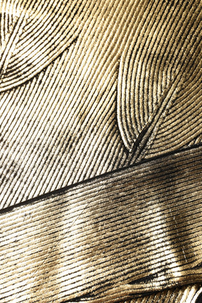 Dolce & Gabbana Gold Rundhalsausschnitt Langarmpullover Top