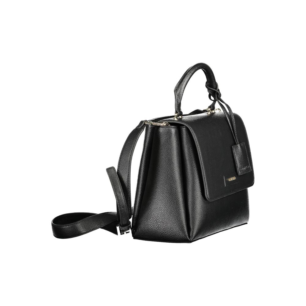 Calvin Klein Schwarze Polyester-Handtasche