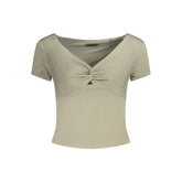 Guess Jeans Grüne Modal-Oberteile & T-Shirt