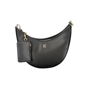 Tommy Hilfiger Handtasche aus schwarzem Polyethylen