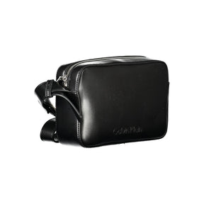 Calvin Klein Schwarze Polyester-Handtasche