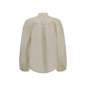 Zimmermann Bestickte Coco-Bluse