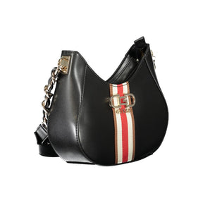 Guess Jeans Handtasche aus schwarzem Polyethylen