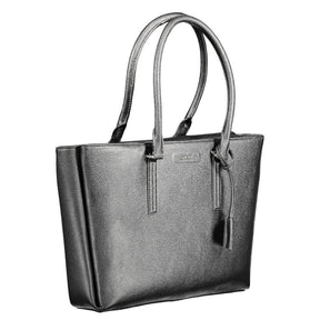 Calvin Klein Handtasche aus schwarzem Polyethylen