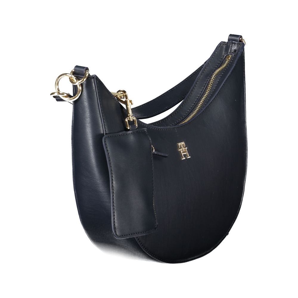Tommy Hilfiger Handtasche aus blauem Polyethylen