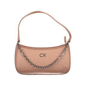 Calvin Klein Rosa Polyester Frauen Handtasche
