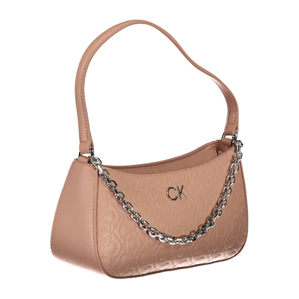 Calvin Klein Rosa Polyester Frauen Handtasche