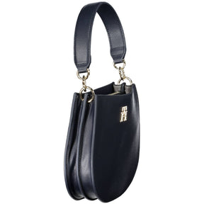 Tommy Hilfiger Blaue Polyester Frauen Handtasche