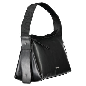 Calvin Klein Schwarze Polyester Handtasche