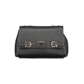 Guess Jeans Schwarz Polyethylen Frauen Handtasche