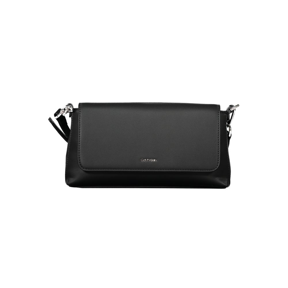 Calvin Klein Schwarze Polyester-Handtasche