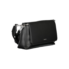 Calvin Klein Schwarze Polyester-Handtasche