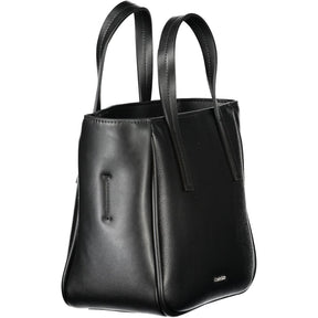 Calvin Klein Schwarze Polyester-Handtasche