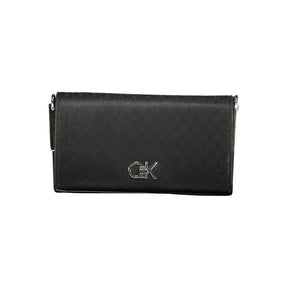 Calvin Klein Schwarze Polyester-Handtasche