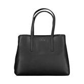 Calvin Klein Schwarze Polyester-Handtasche