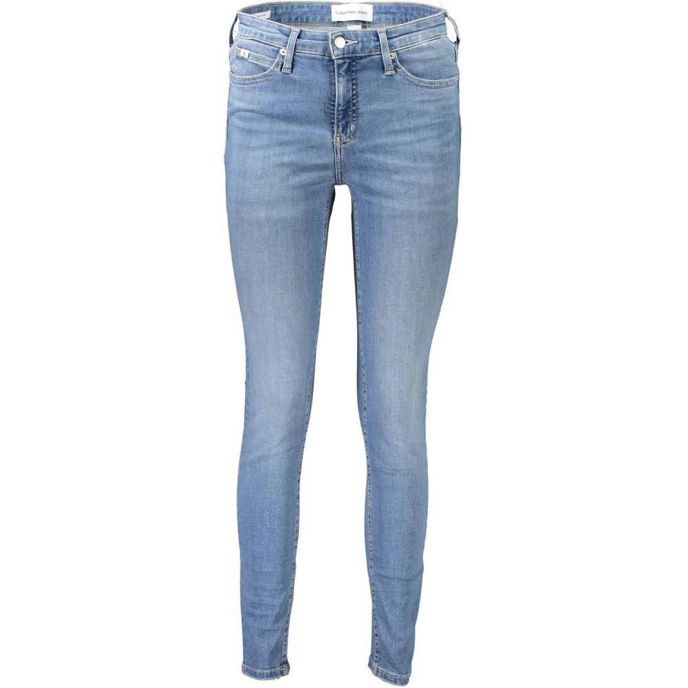 Calvin Klein Blaue Baumwolle Frauen Jeans