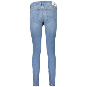 Calvin Klein Blaue Baumwolle Frauen Jeans