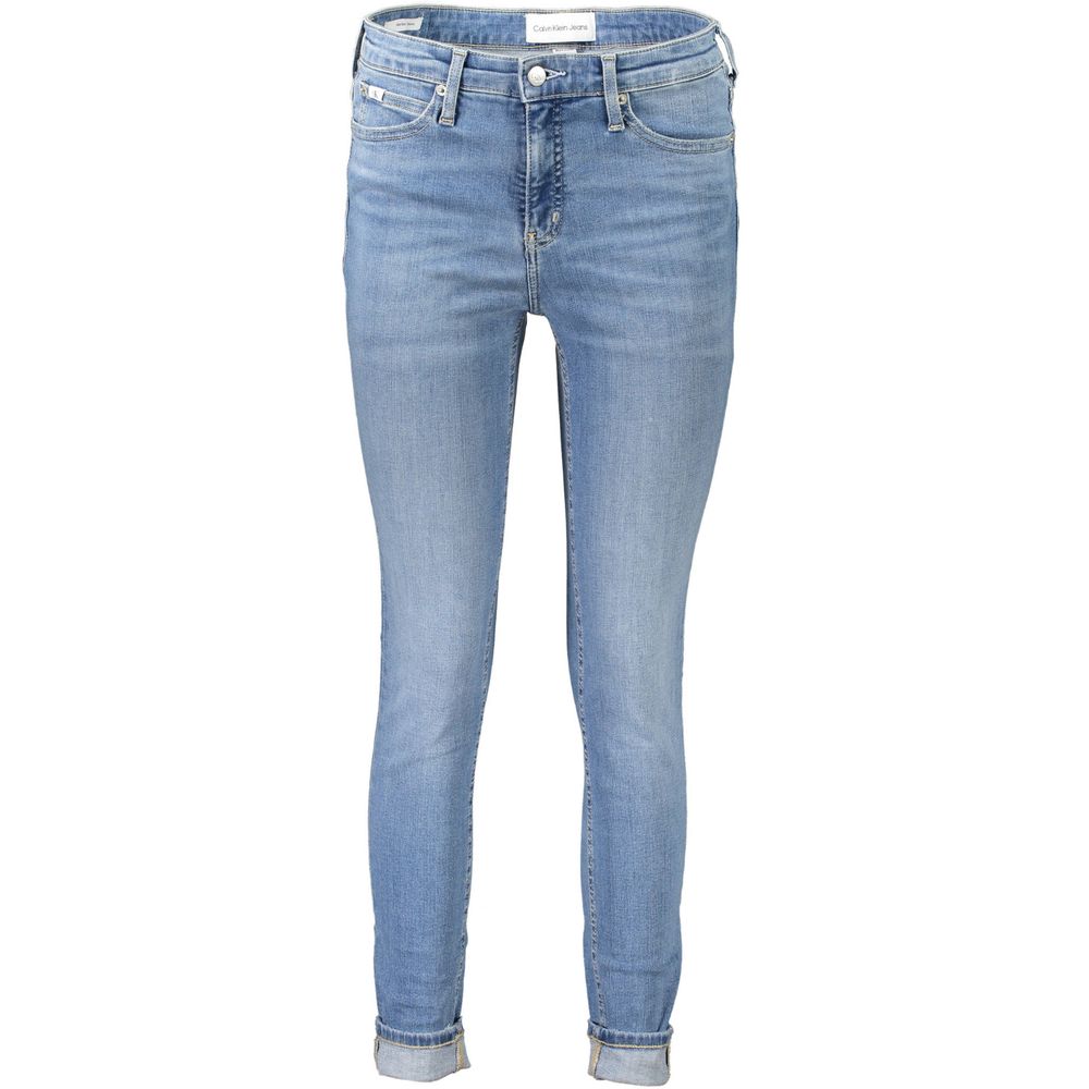 Calvin Klein Blaue Baumwolle Frauen Jeans