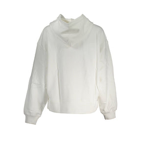 Calvin Klein Weißer Baumwollpullover für Frauen