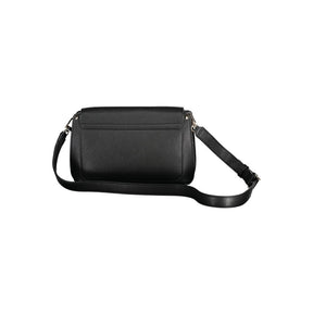 Guess Jeans Schwarze Polyethylen-Handtasche