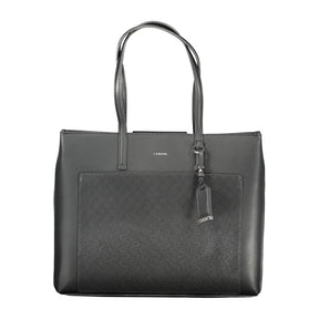 Calvin Klein Schwarze Polyester-Handtasche
