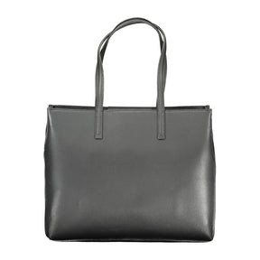 Calvin Klein Schwarze Polyester-Handtasche