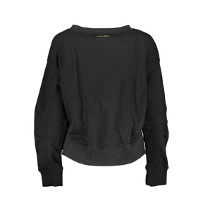 Guess Jeans Schwarzer Baumwollpullover für Frauen