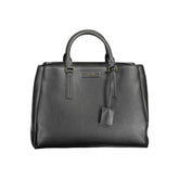 Calvin Klein Schwarze Polyester-Handtasche