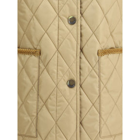 Burberry Gesteppte Jacke