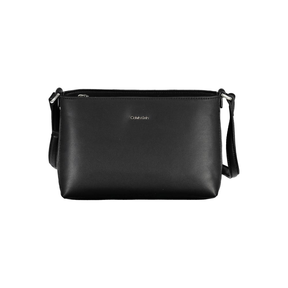 Calvin Klein Schwarze Polyester-Handtasche