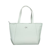 Calvin Klein Hellblau Polyethylen Frauen Handtasche